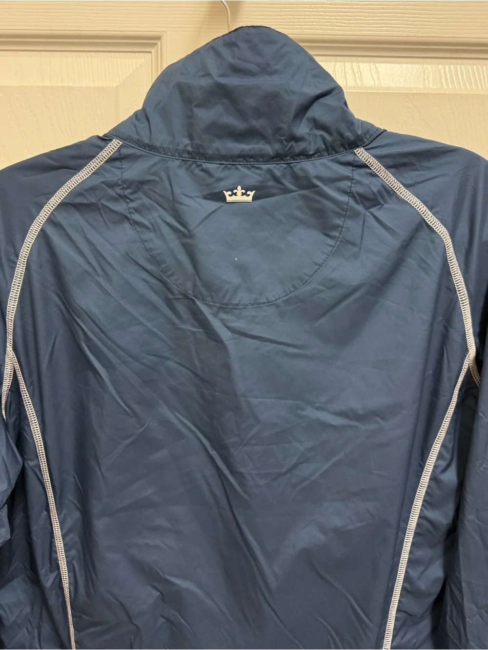 Peter Millar Navy Blue Windbreaker Pullover
